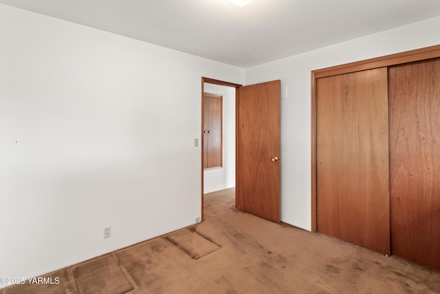 6520 Barge St, Yakima, WA 98908 - unfurnished bedroom with a closet and light carpet