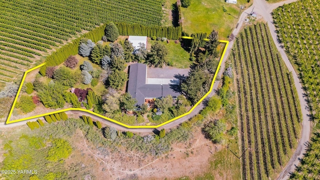 451 Pleasant Valley Pl, Yakima, WA 98908 - aerial view with a rural view