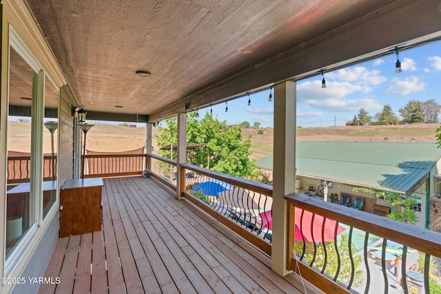 12900 Douglas Rd, Yakima, WA 98908 - view of wooden terrace