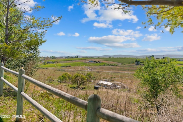 12900 Douglas Rd, Yakima, WA 98908 - view of yard with a rural view and a mountain view