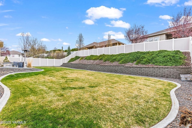 607 N 74th Ave, Yakima, WA 98908 - view of yard with a fenced backyard