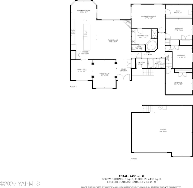 607 N 74th Ave, Yakima, WA 98908 - floor plan