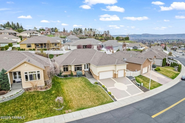 607 N 74th Ave, Yakima, WA 98908 - birds eye view of property featuring a residential view