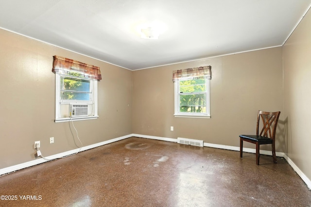 4504 W Lincoln Ave, Yakima, WA 98908 - empty room with baseboards and cooling unit