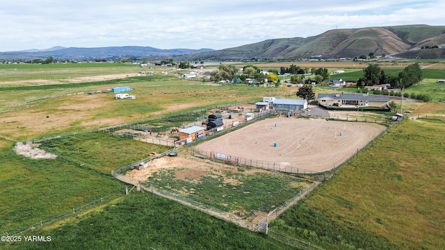 7773 N Wenas Rd, Selah, WA 98942 - overview of rural landscape with a mountain backdrop