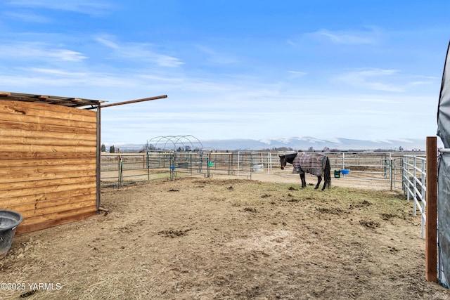 7773 N Wenas Rd, Selah, WA 98942 - view of yard with a view of rural / pastoral area, a mountain view, and an exterior structure