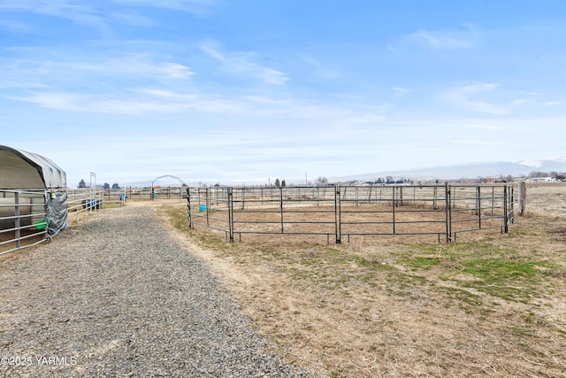 7773 N Wenas Rd, Selah, WA 98942 - view of dirt / gravel road with a rural view and a gated entry