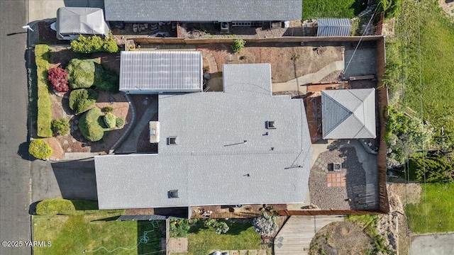 drone / aerial view