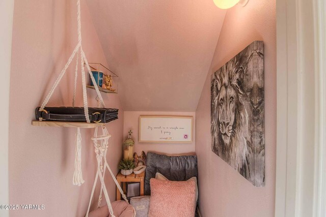 11300 Flintstone Rd, Yakima, WA 98908 - bedroom featuring vaulted ceiling