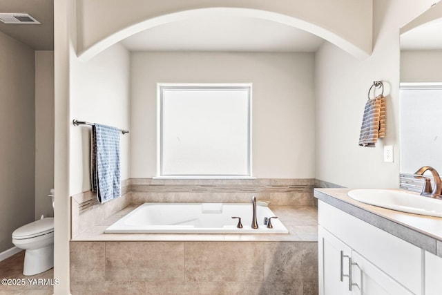 1589 Valhalla Loop, Selah, WA 98942 - full bath with a bath, vanity, and toilet