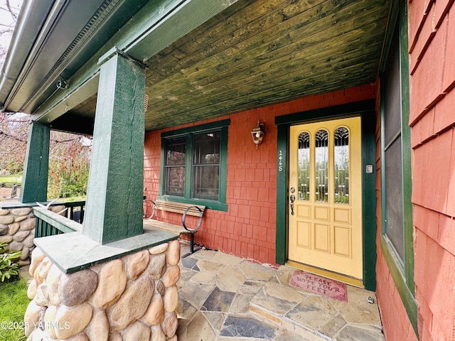 1465 Cook Rd, Yakima, WA 98908 - doorway to property featuring covered porch