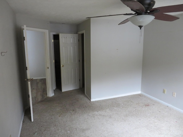 unfurnished bedroom featuring baseboards