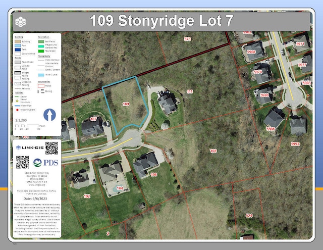 109 Stonyridge Dr, Lot Cold Spring KY, 41076 land for sale