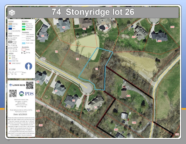 74 Stonyridge Dr, Lot Cold Spring KY, 41076 land for sale