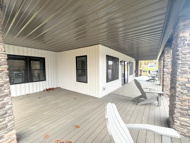 465 Cedar Hill Dr, Williamstown, KY 41097 - view of wooden deck
