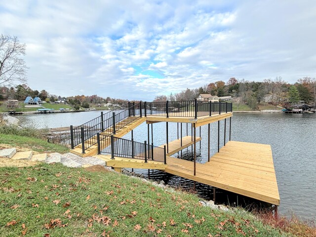 465 Cedar Hill Dr, Williamstown, KY 41097 - dock area featuring a water view