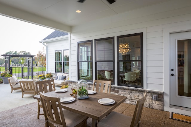 view of patio / terrace