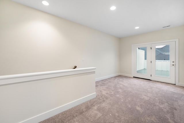 empty room featuring carpet