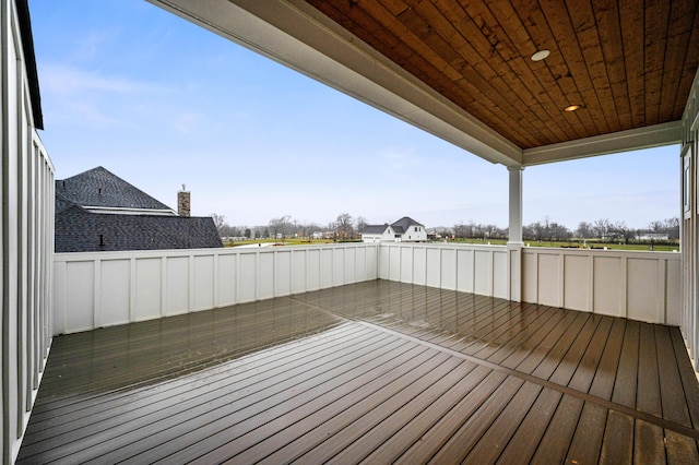 view of deck