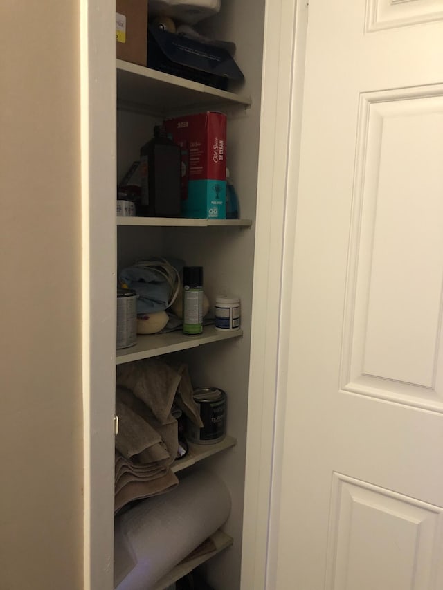 view of closet