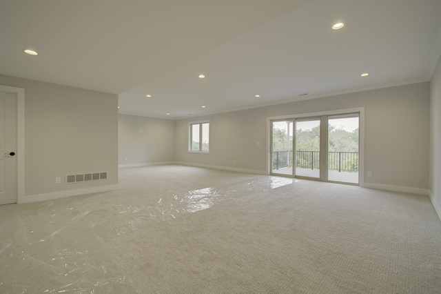 828 Fairbanks Ln, Southgate, KY 41071 - empty room with recessed lighting, baseboards, and visible vents