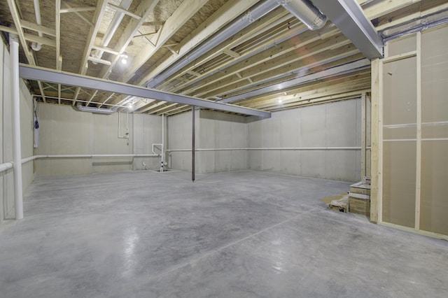 828 Fairbanks Ln, Southgate, KY 41071 - view of unfinished below grade area