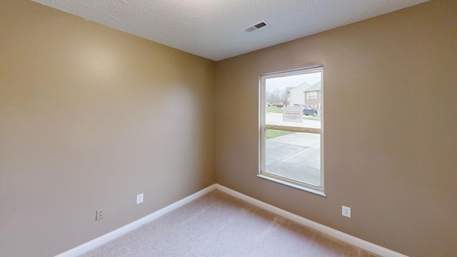 304 Brentwood Dr, Dry Ridge, KY 41035 - spare room featuring baseboards, light colored carpet, and a textured ceiling