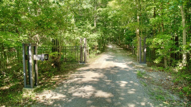 view of road