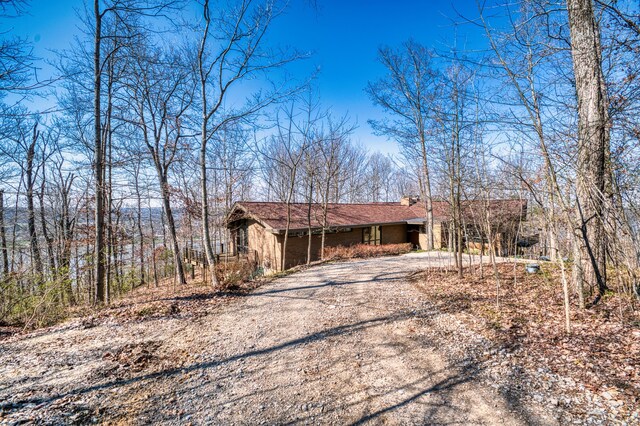 view of ranch-style home