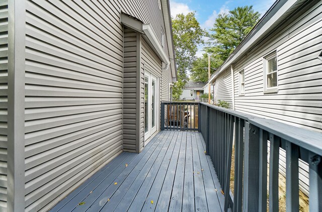 view of deck