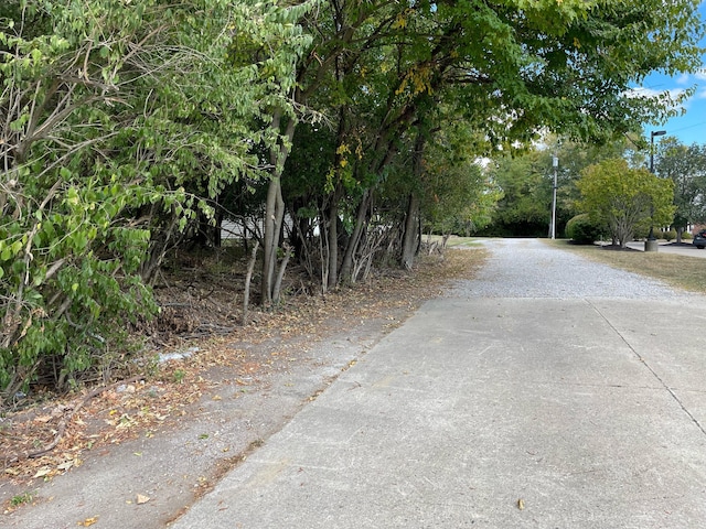 view of road