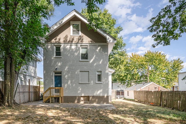 view of rear view of house