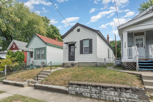 view of bungalow-style home