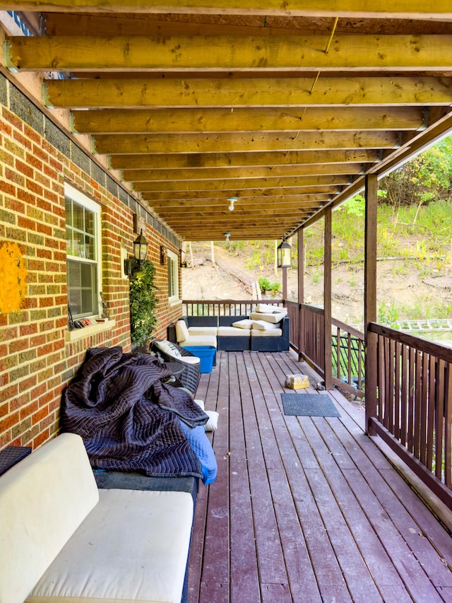 view of deck