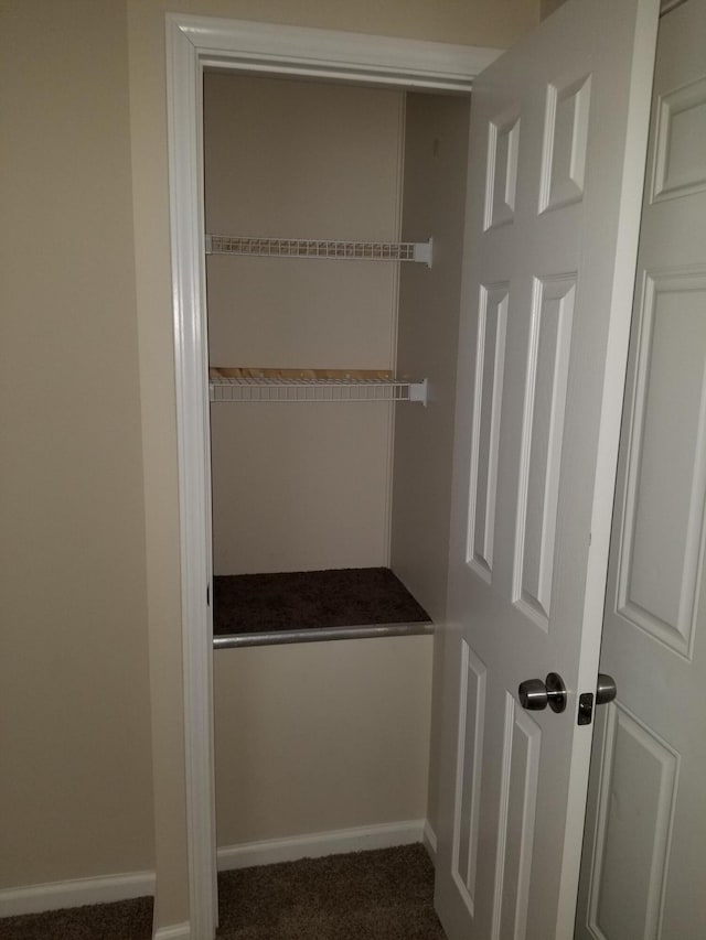 view of closet