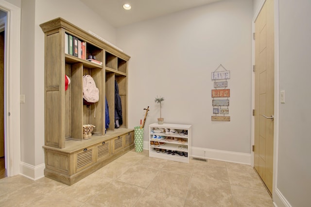 view of mudroom