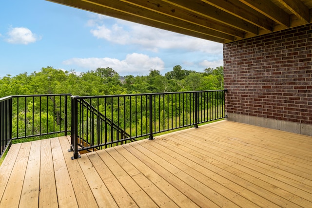 view of deck