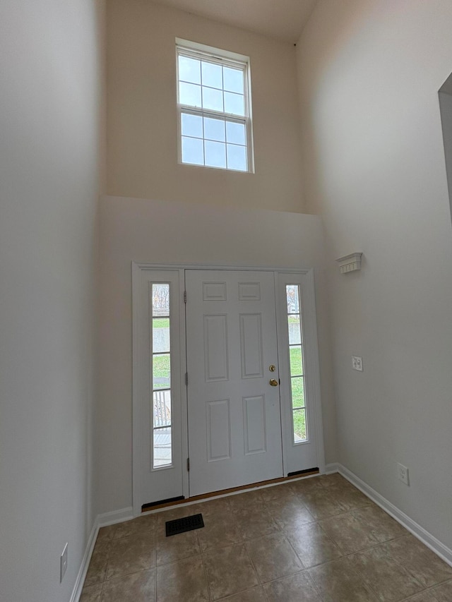 view of entrance foyer