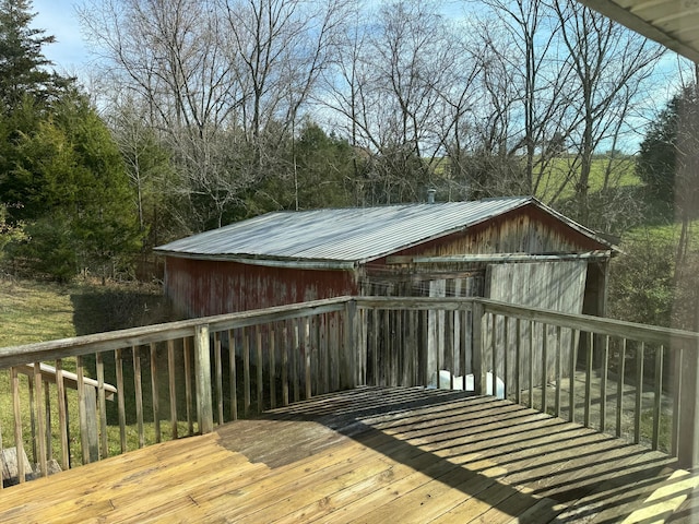 view of deck