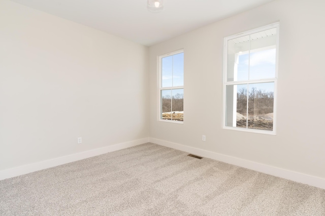 empty room featuring carpet