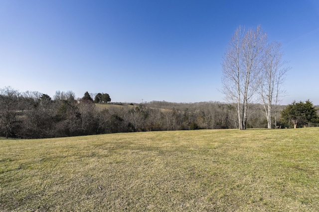 view of nature featuring a rural view