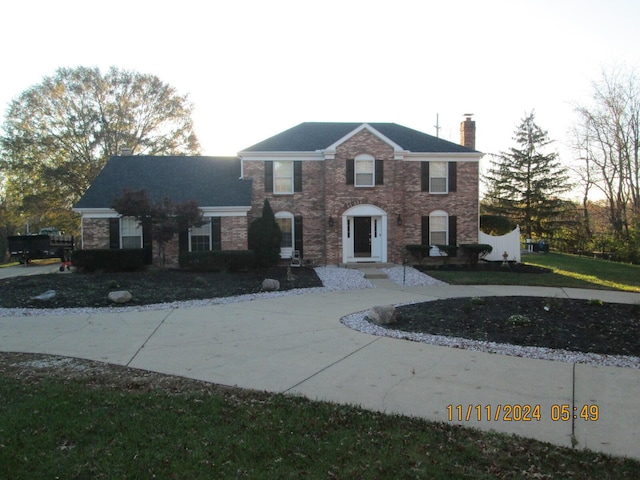 view of colonial house