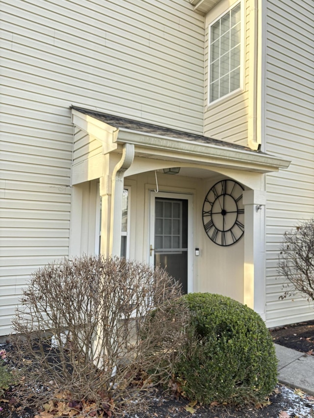 view of entrance to property