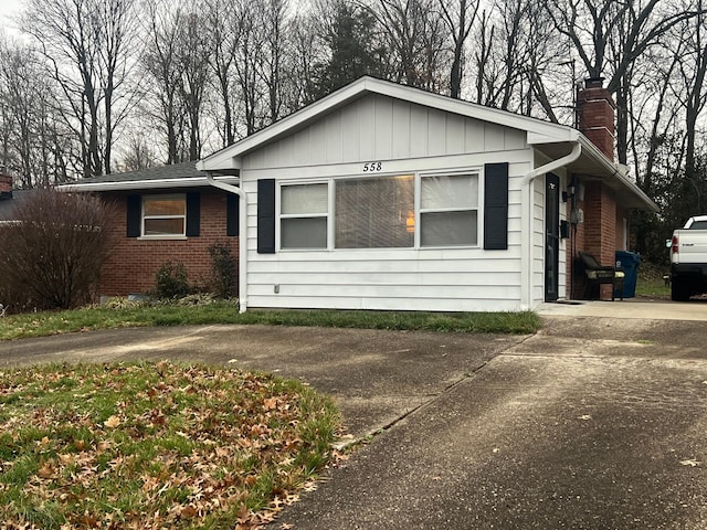 view of front of house