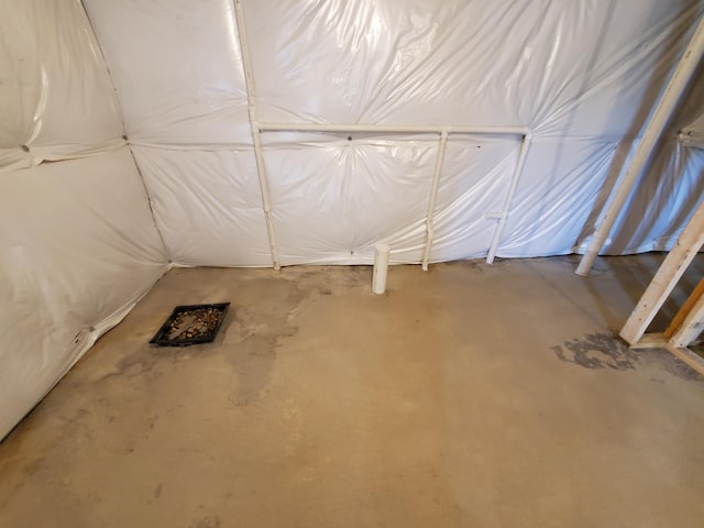 detailed view of concrete flooring
