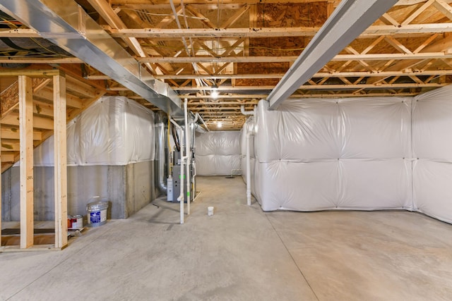 6566 Cannondale Dr, Burlington, KY 41005 - unfinished below grade area with heating unit
