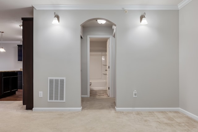 4212 Country Mill Rdg, Burlington, KY 41005 - spare room with carpet and ornamental molding
