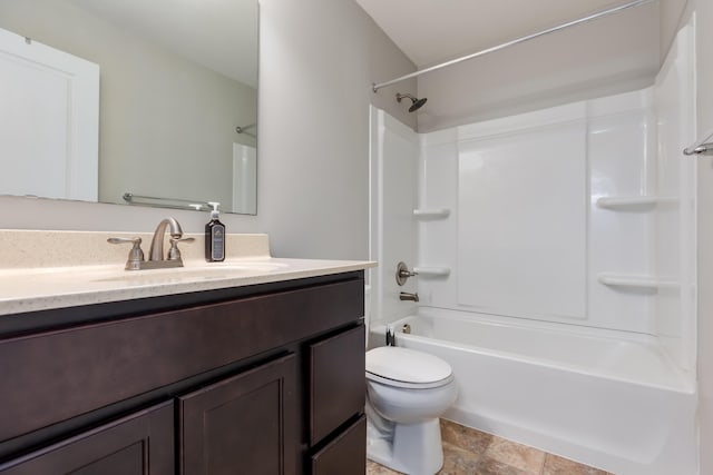 4212 Country Mill Rdg, Burlington, KY 41005 - full bathroom featuring vanity, toilet, and shower / washtub combination