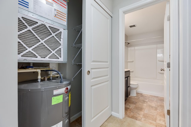 4212 Country Mill Rdg, Burlington, KY 41005 - utility room featuring water heater