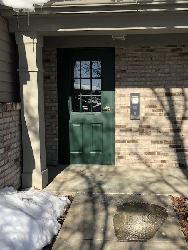 view of property entrance